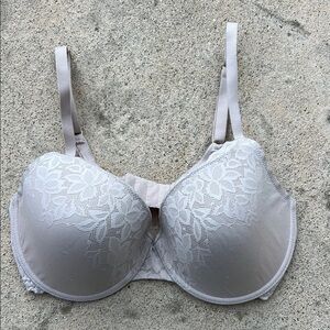 Natori Glamour Full Fit Underwire Nude Bra Women's Size 34DD